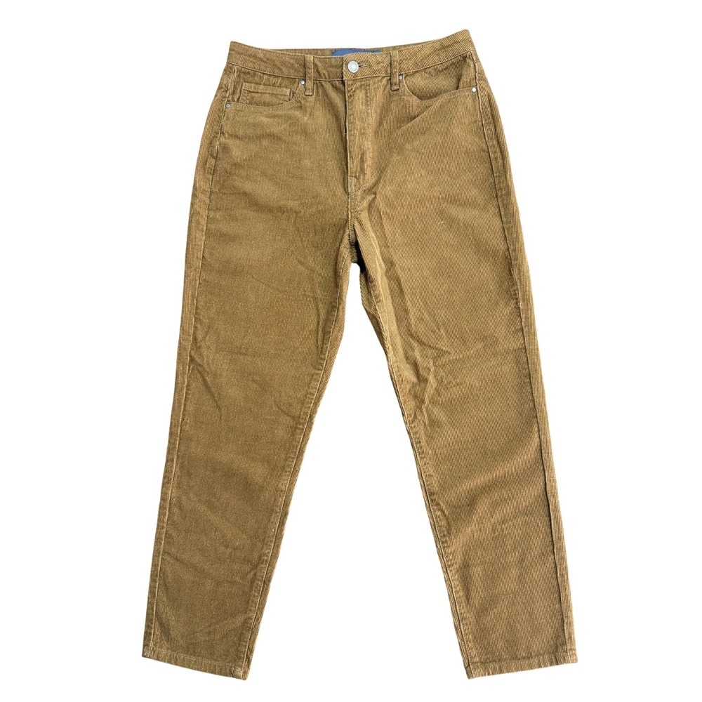 Indigo Rising‎ Pants Womens 9/10 Brown Corduroy Straight Leg 5 Pocket Casual